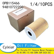 0PB115466 94810722200 Engine Oil Filter for Porsche 911 Cayenne Macan Panamera V6 V8 0PB 115 466 CUR
