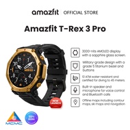 Amazfit T-Rex 3 Pro 48mm Smart Watch with Outdoor Offline Maps, Grade 5 Titanium and Sapphire Glass 