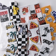 New Tide Socks Europe and America Wind Socks Cartoon Knitted Cotton Socks Adult Tide Socks Ins Tide 