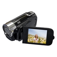 Aibecy ชุดแบทท์ในตัวกล้องบันทึก DV กล้องวีดีโอระบบตัวเลขความละเอียดสูงพกพาได้1080P หน้าจอ LCD 16MP 2.7 In-Ch ดิจิตอล16X ซูมได้ในตัว