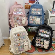 Kawaii Ita Bag Backpack Doll Display Backpack Fashion Student School Bag Stylish Laptop Travel Backp