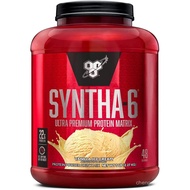 BSN SYNTHA-6 Whey Protein Powder, Micellar Casein,  Protein Isolate Powder, Vanilla Ice Cream, 5 Pou