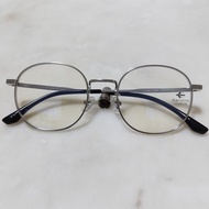 FF165 full Frame kacamata Titanium Jepang Pria wanita Minus Progresif