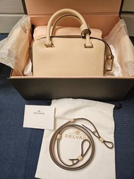 Delvaux Cool Box Mini Taurillon Soft Dune