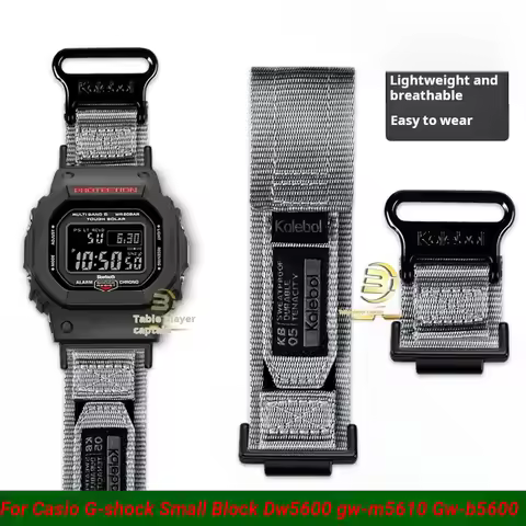 GM-5600 Watch Strap For Casio G-shock Dw5600 gw-m5610 Gw-b5600 GA2100 GM2100 Sports Nylon Canvas Wat