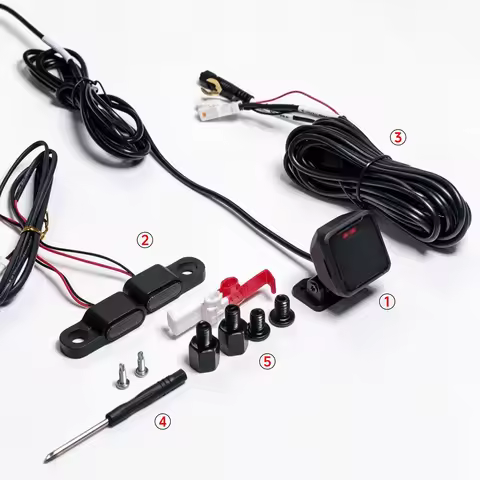 Car and Motorcycle Blind Spot Detection Sensor (with TTL Interface), 70-meter Range Blind Spot Monit