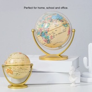 [Warrior2] Educational Globe Globe Mini World Map Globe English Edition Desktop Rotating Earth Geogr