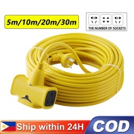 Extension cord socket Extension cord for plugs 5/10/20/30/M Applicable for household and constructio