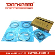 TRANSPEED ZF 6HP26เกียร์อัตโนมัติแผ่นเหล็กคลัทช์ชุดซ่อมสำหรับ BMW อุปกรณ์เสริมในรถยนต์ปี2004-ON