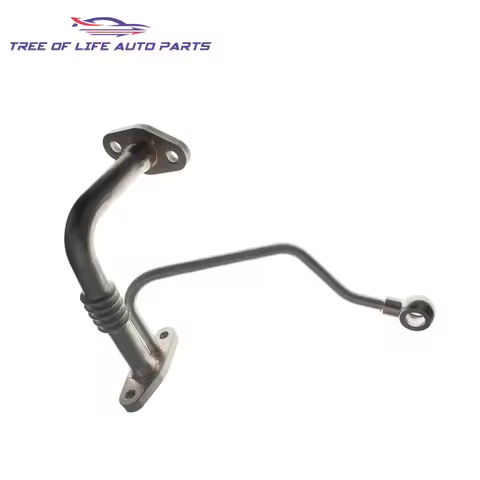 Turbo Oil Drain Feed Supply Pipe For Toyota LandCruiser Prado 150 120 Hilux Vigo Fortuner 1KD-FTV 1K