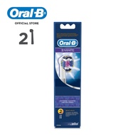 Oral-B 3D White Teeth Whitening Electric Toothbrush Refill 2 Pack