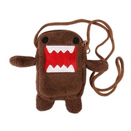 Domo Kun Plush Coin Purse Wallet Anime Cute Kawaii Small Halter Bag Mini Crossbody Bags for Kids Gir