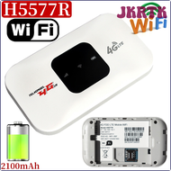 JKRTK H5577R 4G Lte WiFi Router Wireless 150Mbps Hotspot with SIM Card Slot Chip Portable Modem 2100mAh Mini Mobile Hotspot Plug&amp;Play HRTWR