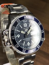 [Watchwagon] Seiko 5 Sports SKZ209J1 Made in Japan Automatic 200m Water Resistant Gents Watch Stainless Steel Bracelet Compass Chapter Ring skz209 SKZ209J1