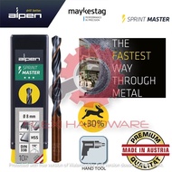 Alpen Maykestag HSS Sprint Master Metal Drill Bit A626 (Made in Austria) 1.0mm - 10.0mm