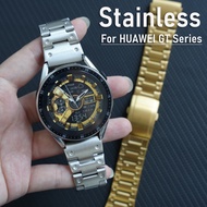 Stainless Steel Strap for HUAWEI Watch 4 Pro GT4 GT3 GT2 46mm Casio G-SHOCK Style Full Metal Band Wathband for HUAWEI Watch Ultimate for Huawei Watch 3 Pro Accessories