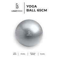 LIGHTSPEED Gym Ball Fitness Ball FREE Hand Pump 65cm Gym Ball/ Therapy Ball/ Yoga Ball/