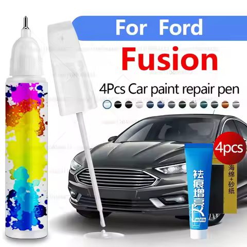 Car Paint Repair Pen For 2006-2020 Ford Fusion Paint Scratch Repair Accessories 4PCS Blue LB Black U