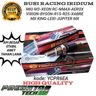 IRIDIUM YUZAKA YCPR6EA RACING SPARK PLUG yamaha mio m3 Xeon RC Nmax Aerox Vixion Byson R15 R25 Mx Ki