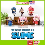 SLIME Action Figure 6pcs set that time i got reincarnated as a slime Anime