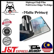 Infinix Zero 4 / Zero 4 Plus / Zero 5 / Zero 5 Pro / Zero 6 / Zero 6 Pro Matte Privacy Screen Protec