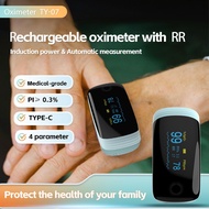 Rechargeable Oximeter Finger Clip Type oximeter Pulse Oximeter Pulse Blood Oxygen Level Heart Rate M