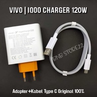 120W VIVO IQOO 12 Pro Charger Original 100% FlashCharge 120 Watt Type C Charger