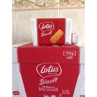 ❤️❤️CLEARANCE SALE  💜💜  Lotus Biscoff Biscuit  1 CARTON  : 125g x 20 packs / 250g x 10 packs   💜💜