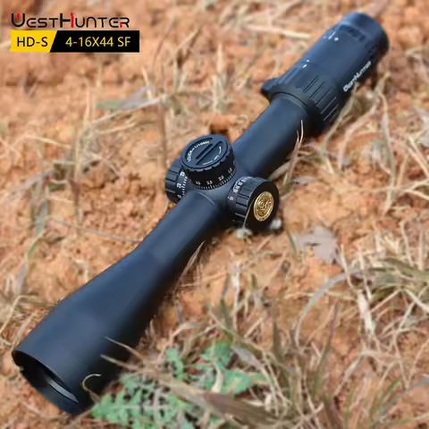 WESTHUNTER HD-S 4-16X44 SF Hunting Rifle Scope Mil Dot Tactical Riflescope Zero Reset Side Parallax 