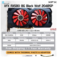 Used Sapphire RX580 590 XFX RX580 590 RX5700 8GB D5 DUAL FAN AMD Graphics Card GPU [original NEW99%]