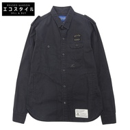 Neighborhood 棉質軍裝夾克，男款，黑色，M碼，1120ALK-SHM01（二手）