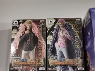 One Piece 海賊王 DXF The Grandline Men 景品 多弗朗明哥＆柯拉松 (1 set 2隻)