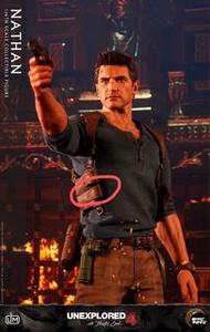 limtoys nathan uncharted4  1/6非hottoys  inart