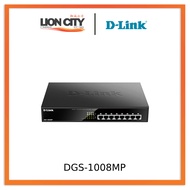 D-Link DGS-1008MP 8-Port PoE Desktop Switch