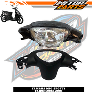 Batok Set Kepala Yamaha Mio Sporty Mio Lama Depan Belakang Dan Reflektor Lampu Depan / Batok Depan B