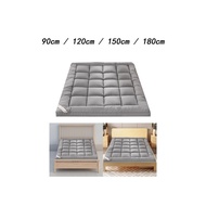 [baoblaze21] Quilted Futon Mattress, Japanese Floor Mattress, Thick Foldable Mattress Topper, Sleeping Pad for Student Bedroom Furniture