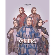 Ninano Label / ETINA Series / Classic Hijab / Outer / Rectangular Hijab with Voal motif / Rectangula