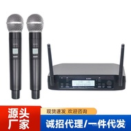 GLXD4 One for Two Wireless Microphone Stage FM Professional Performance Wireless Microphone Live Dua