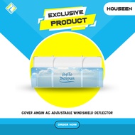 Ac Wind Cover Reflector Adjustable Windshield Deflector