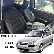 NAZA CITRA Seat Cover Pvc Semi leather Waterproof with 0.8 cm Sponge ( Malaysia)