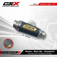 Silincer Racing CSX - Selencer CT - by CSX FACTORY MUFFLER