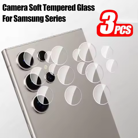 3Pcs Lens Glass For Samsung Galaxy S24 S26 Ultra S25 Plus Edge 5G HD Camera Protector S25Ultra A55 A