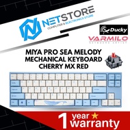 DUCKY X VARMILO MIYA PRO SEA MELODY MECHANICAL KEYBOARD CHERRY MX RED - MY68NR1N/WBPe7Hv