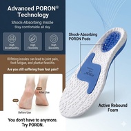 PORON Functional Insole Cushion for Plantar Fasciitis
