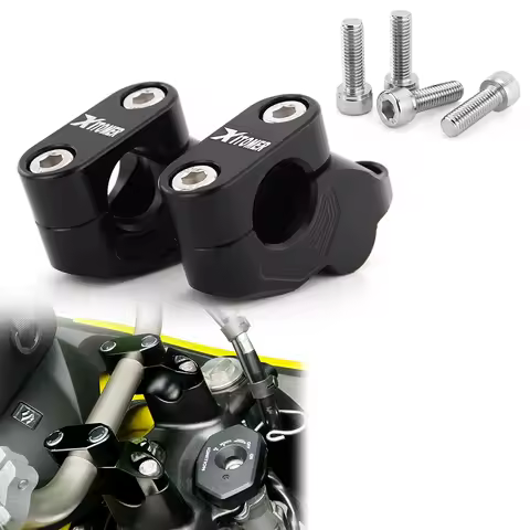 22mm 7/8" Handlebar Risers For Kawasaki Z750 Z1000 Z500 Vulcan 750 KLR650 KX450X KX85 KLX110 KX65 Ni