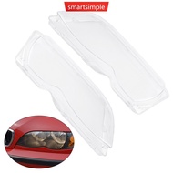 SMARTSIMPLE Car Headlight Light Clear Lens Covers Headlight Lamp Cover for BMW 3 Series E46 318i 320