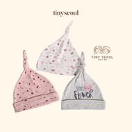 TINY SEOUL NEWBORN Baby Hat 0002 Baby Beanie Knot Hat Cute Baby Beanie Hat NEWBORN Baby Beanie Hat