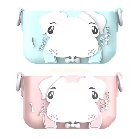 E56B Kids Camera Cartoon Video Cartoon Photo Camera Childrens Camera