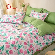 7 in 1 QUEEN/KING SIZE BED SHEET BEDDING SET WITH COMFORTER