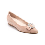 ELISA LITZ STASEY WEDGES - NUDE AND BLACK